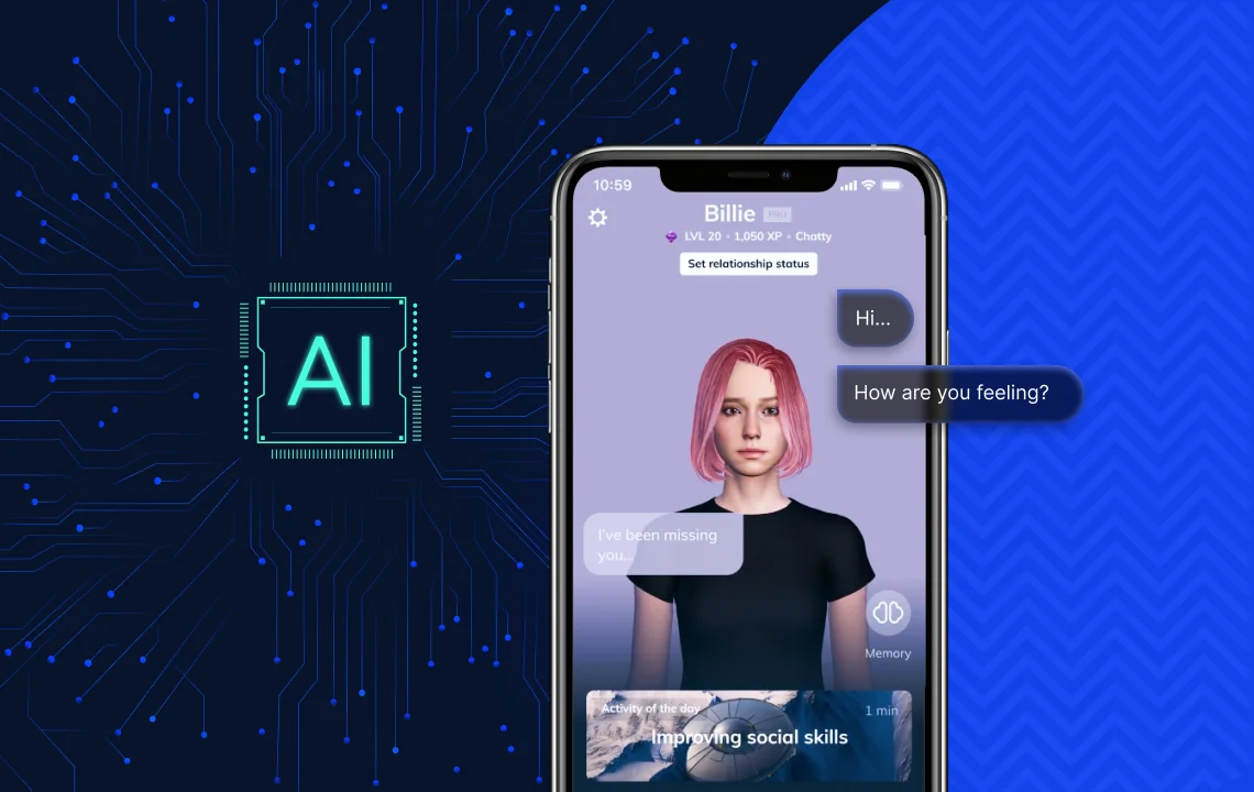 chatbot app like replika