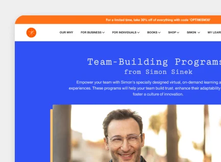 simonsinek website screen