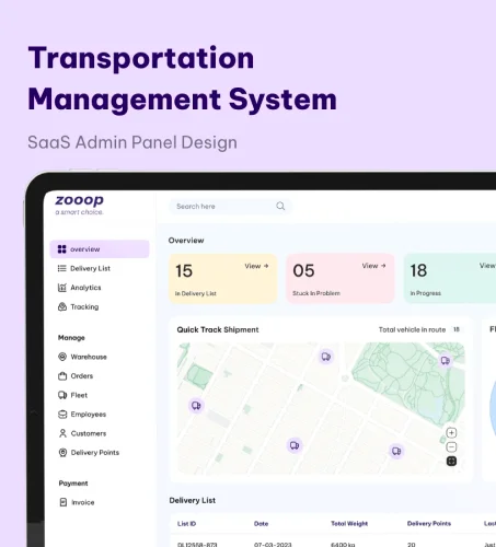 trasnportation management system